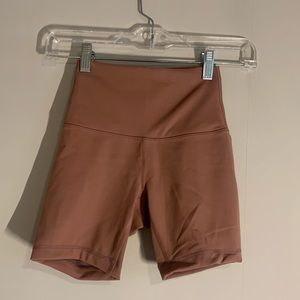 NEW Lululemon Biker Shorts Mauve